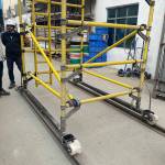 Custom-manufactured metal part for heavy industry